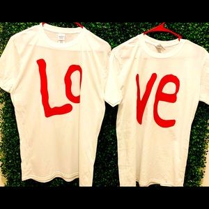 Couple T-shirt custom